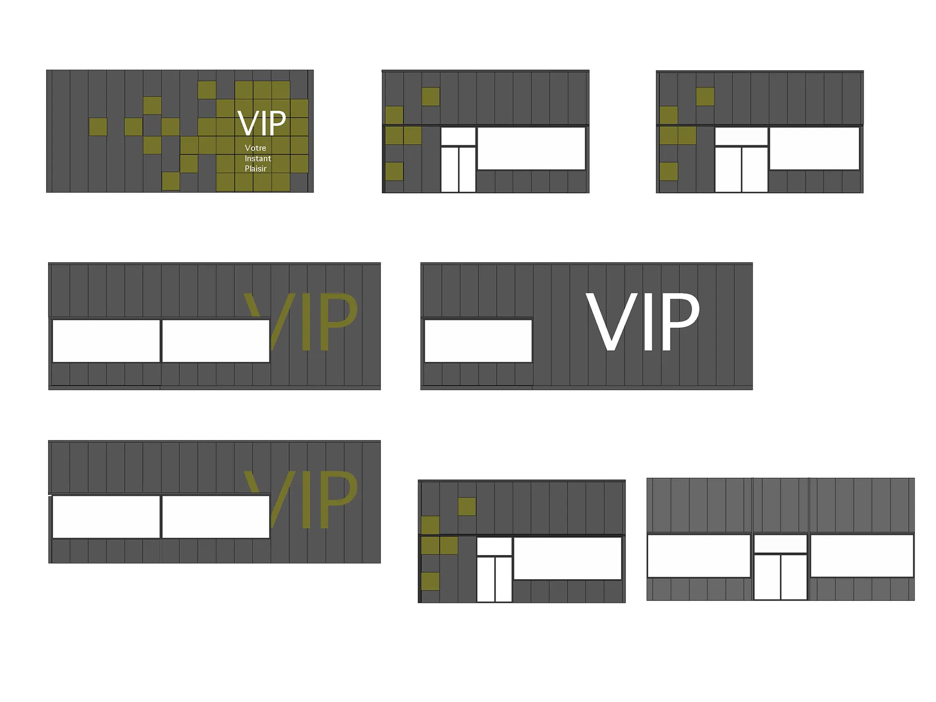 Brasserie Le VIP - Conception Plan