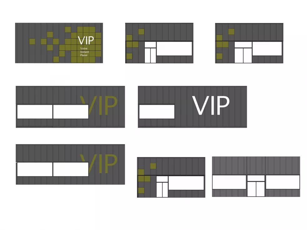 Brasserie Le VIP - Conception Plan