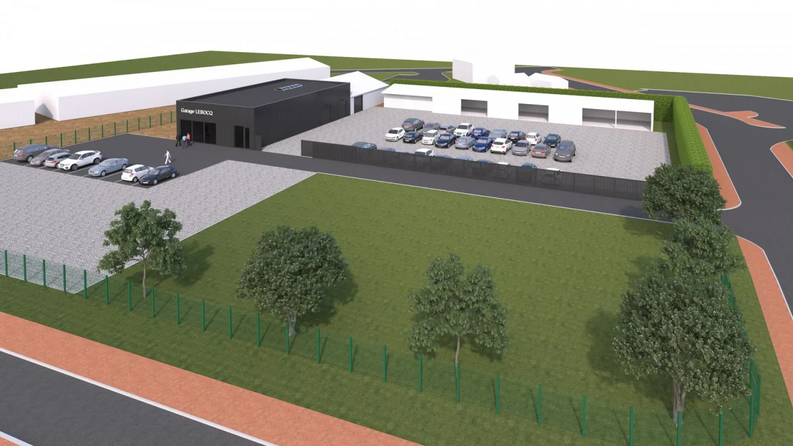 Garage Lebocq - Conception 3D