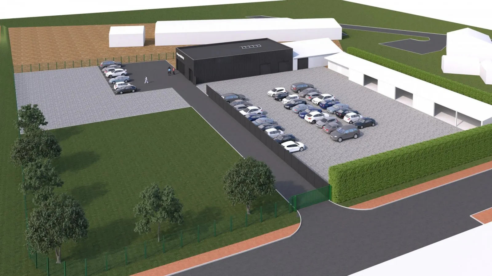 Garage Lebocq - Conception 3D