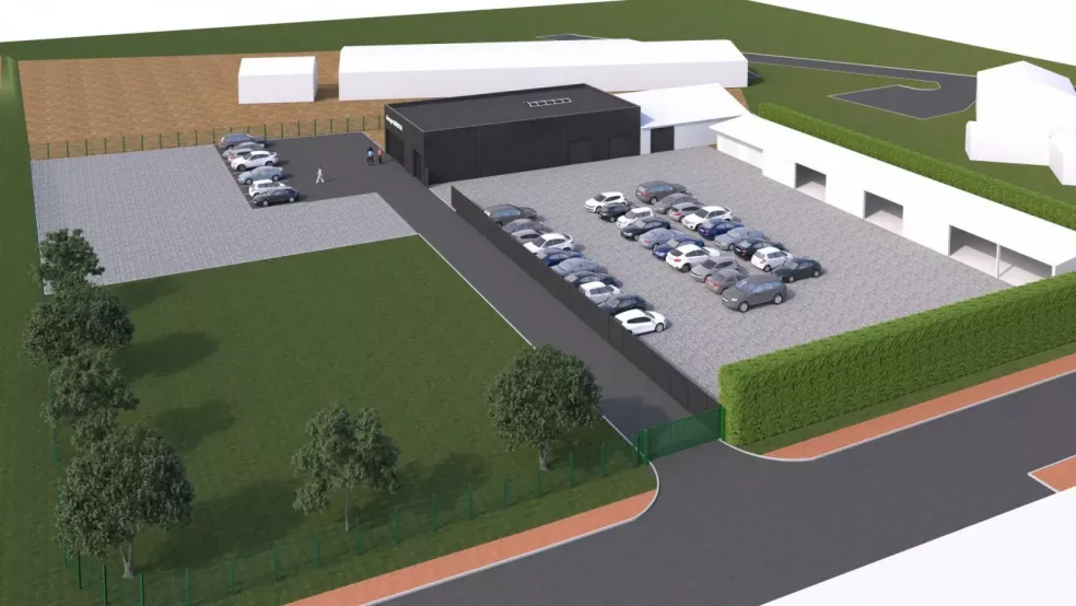 Garage Lebocq - Conception 3D