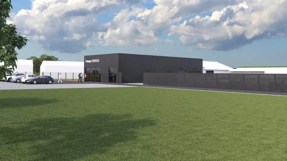 Garage Lebocq - Conception 3D