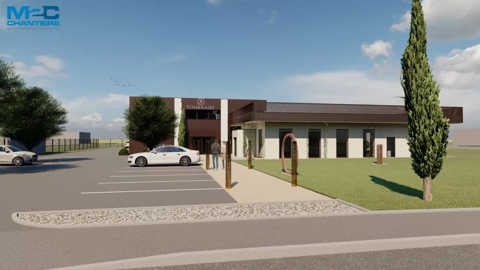 Extension Tournaire - Conception 3D