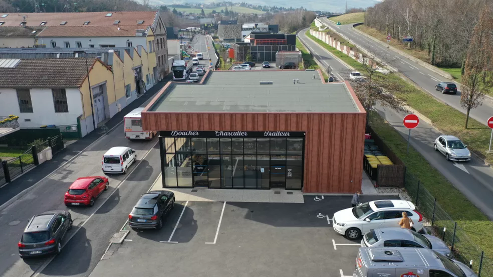 Boucherie Champ du Geai/Viand'art - Réalisation