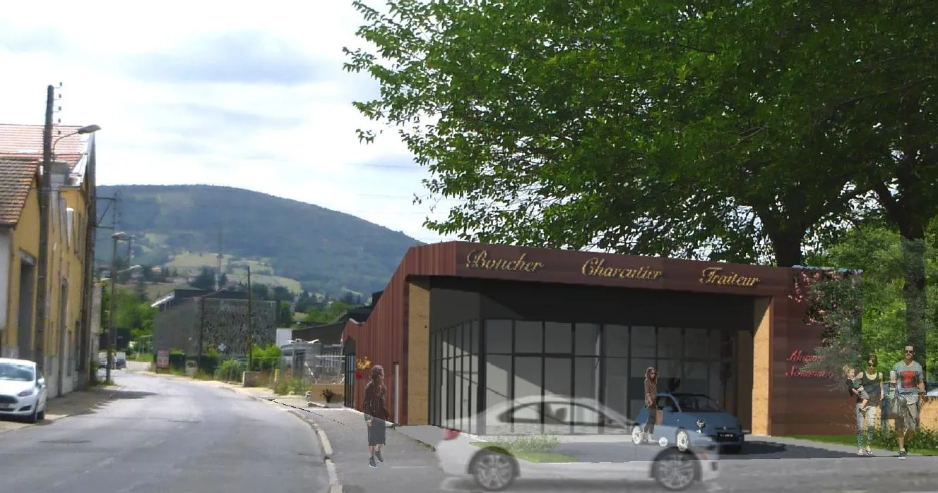 Boucherie Champ du Geai/Viand'art - Conception 3D