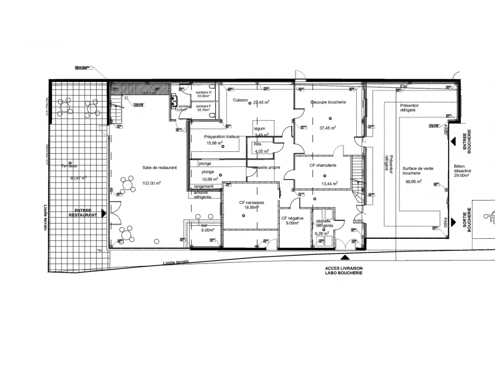 Boucherie Champ du Geai/Viand'art - Conception