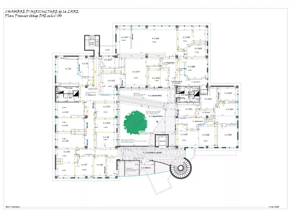 Chambre de l'agriculture et de la Loire Conception Plan