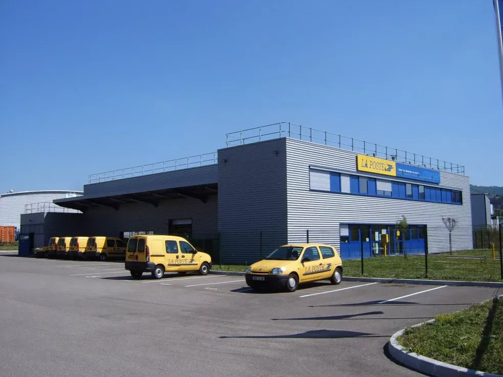 Conception 3D La poste