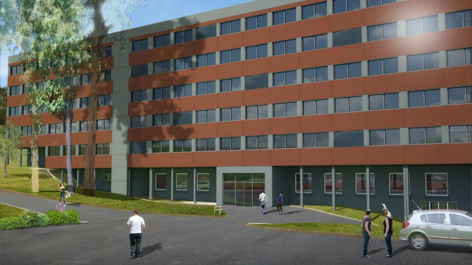 Conception 3D Maison des élèves des Mines