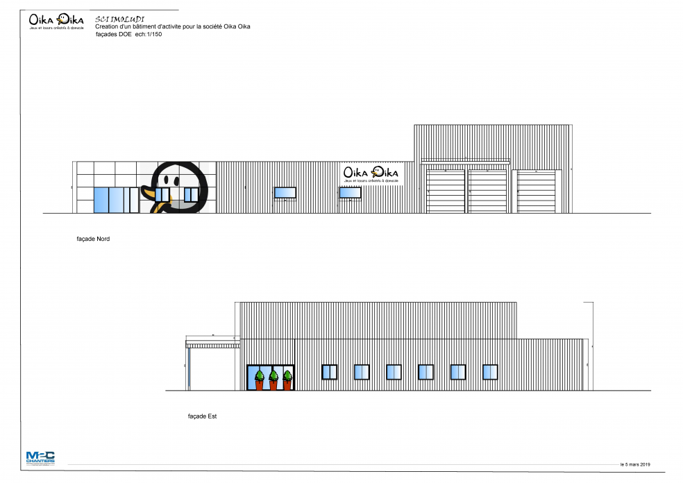 Oika oika conception façade