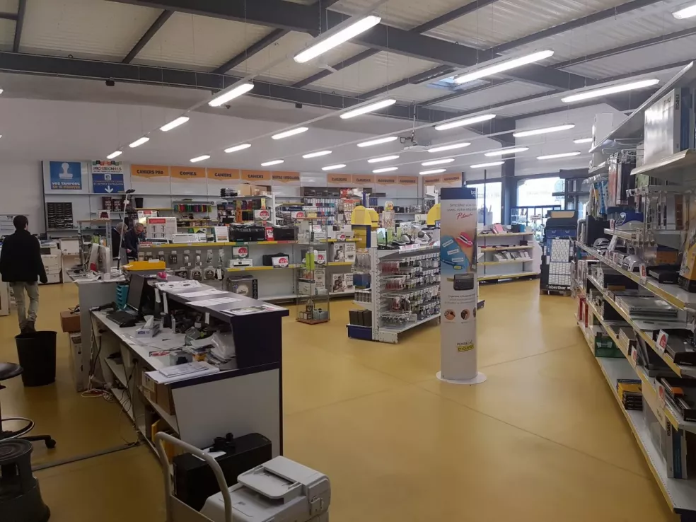 Réalisation aménagement interieur
Bureau vallée 