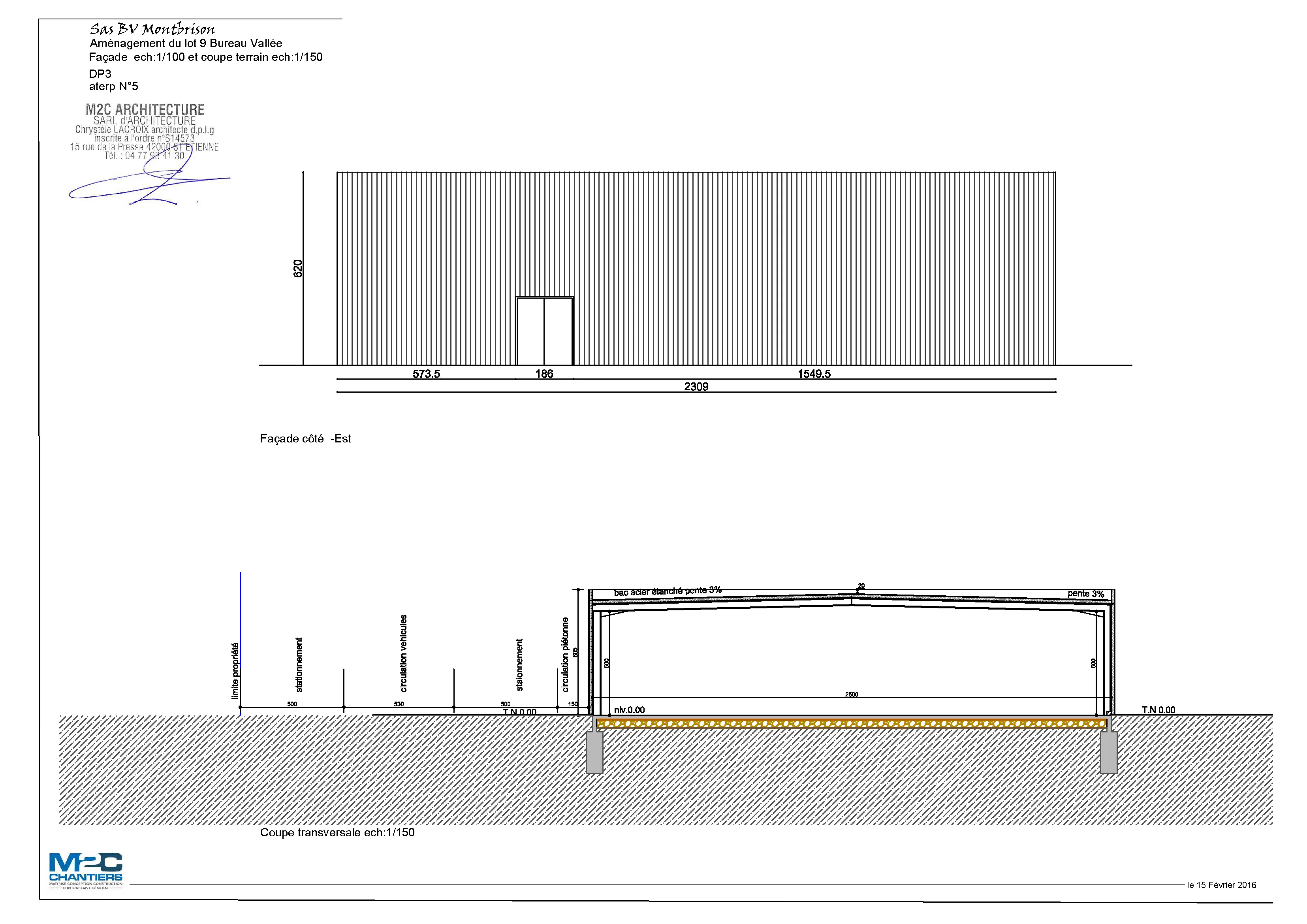 Façade Bureau vallée