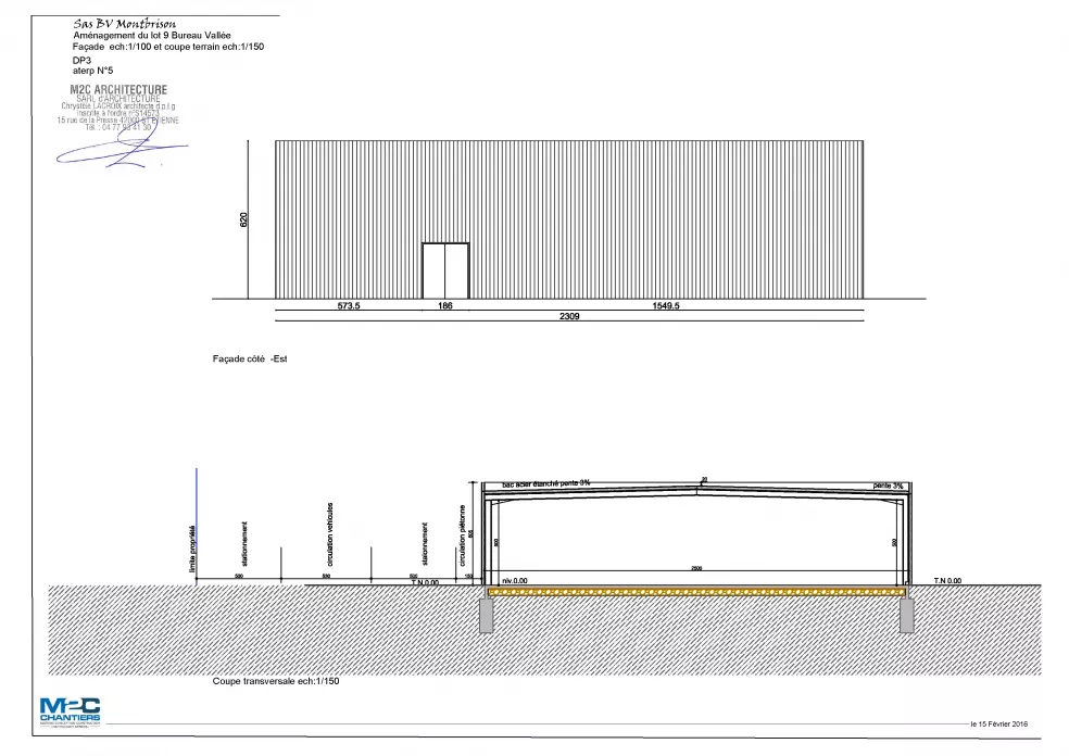 Façade Bureau vallée
