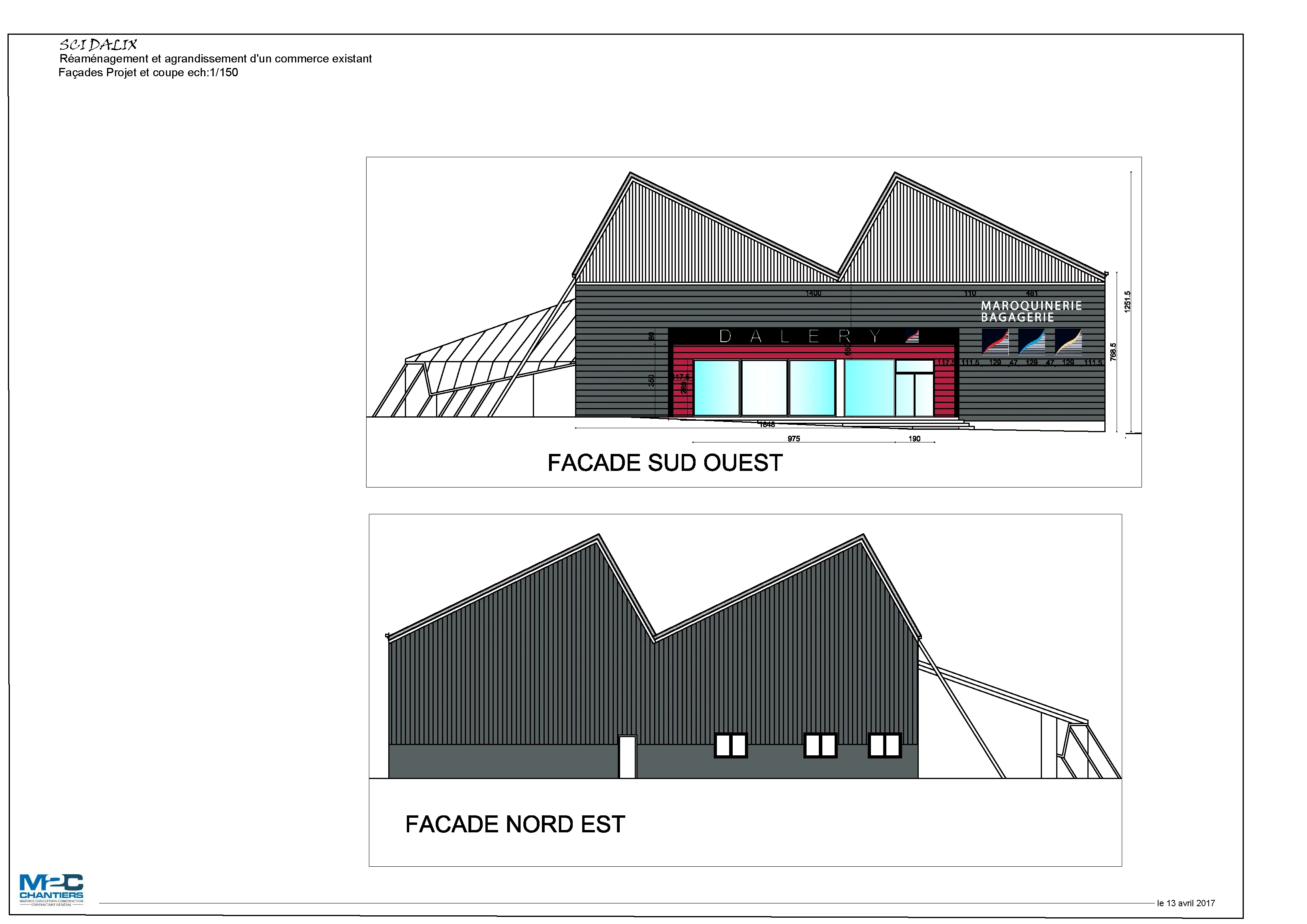 Façade Dalery Maroquinier