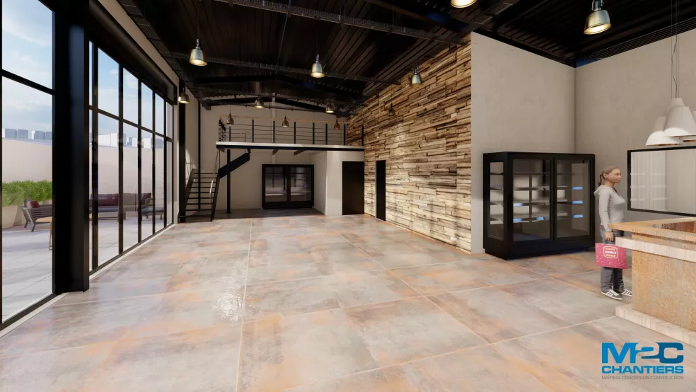 Conception 3D Restaurant Viand'art