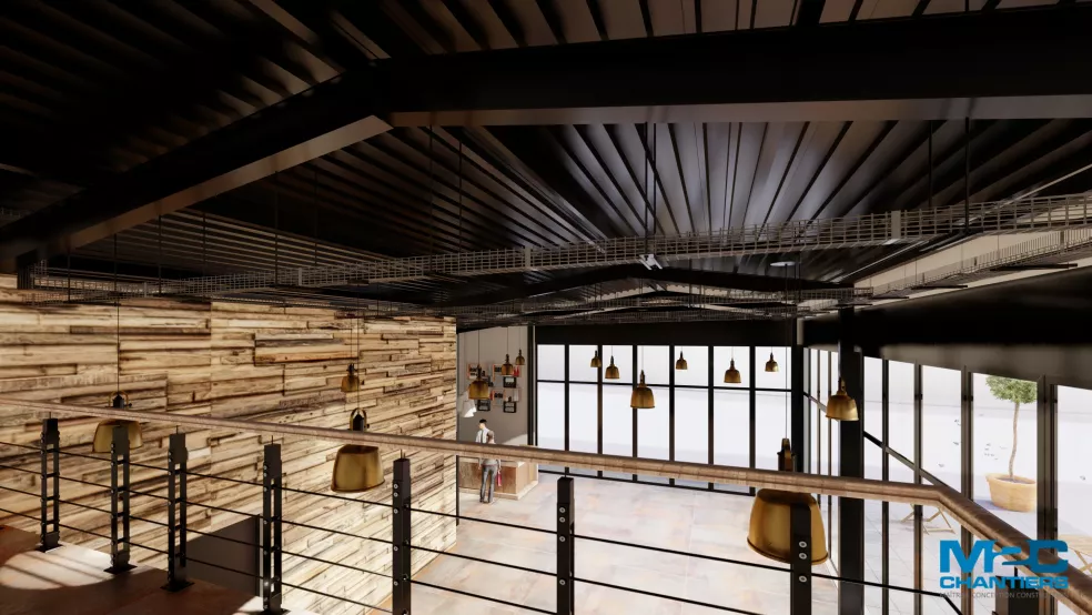 Conception 3D Restaurant Viand'art